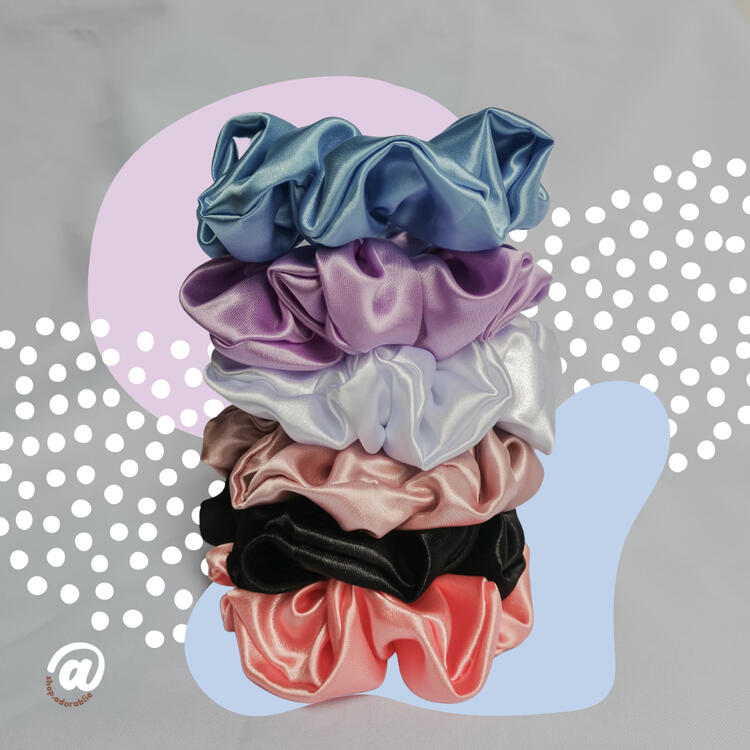 Satin Scrunchies